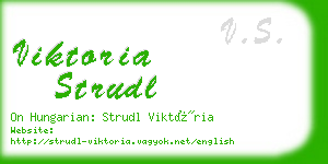 viktoria strudl business card